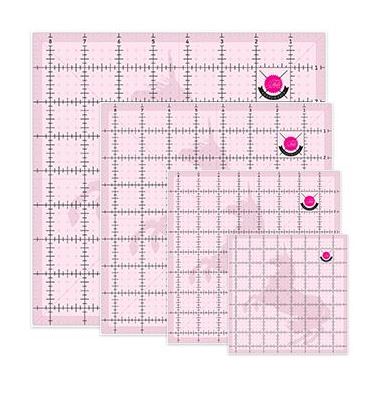 Tula Pink Set of 4 Square Templates with Unicorn