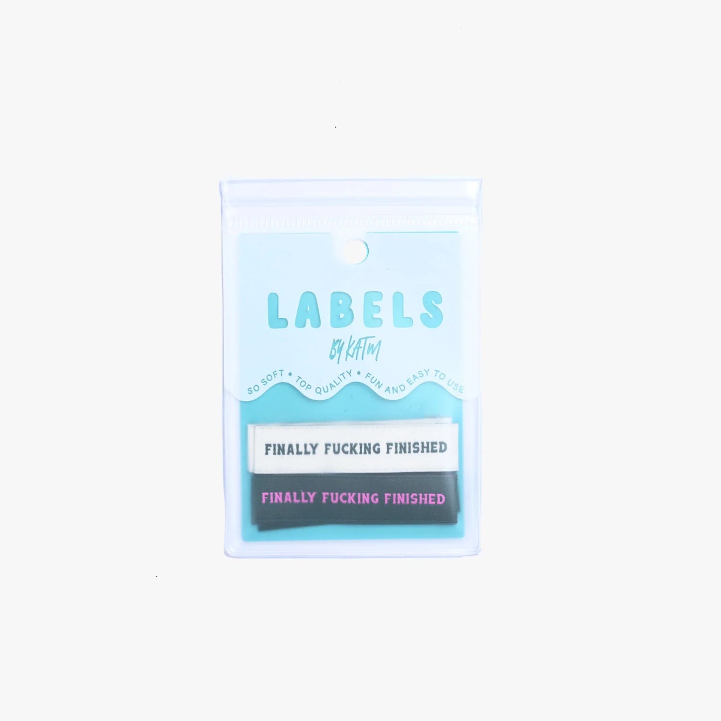 KATM Labels - Finally fucking Finished - 6 Sew-in Labels