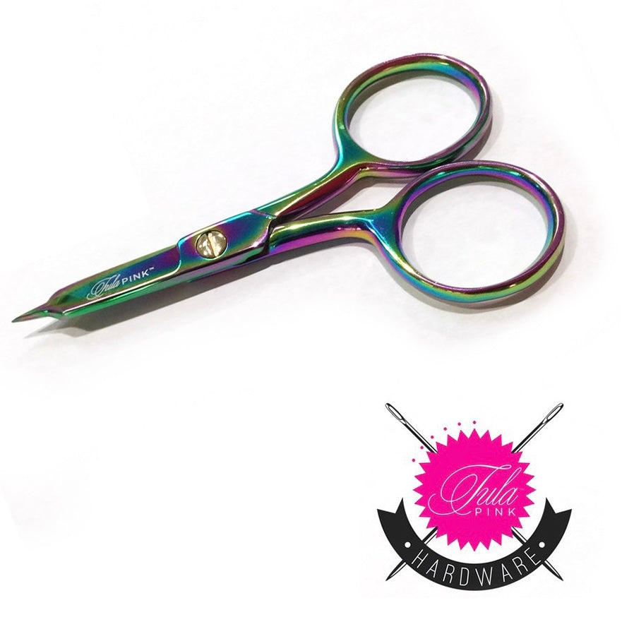 Tula Pink Hardware 4" Large Ring Micro-Tip Scissors