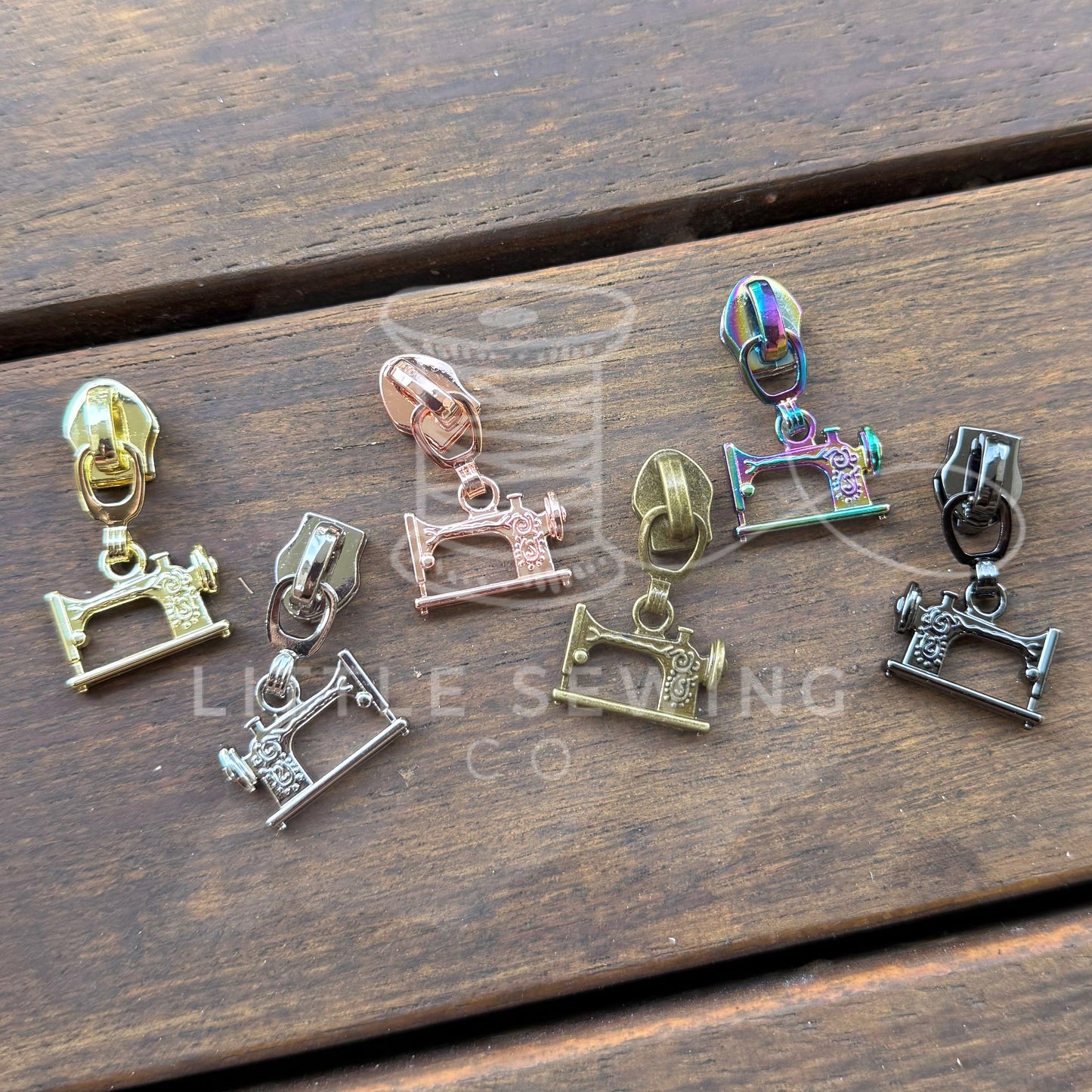 Antique Sewing Machine Zipper Pull #5
