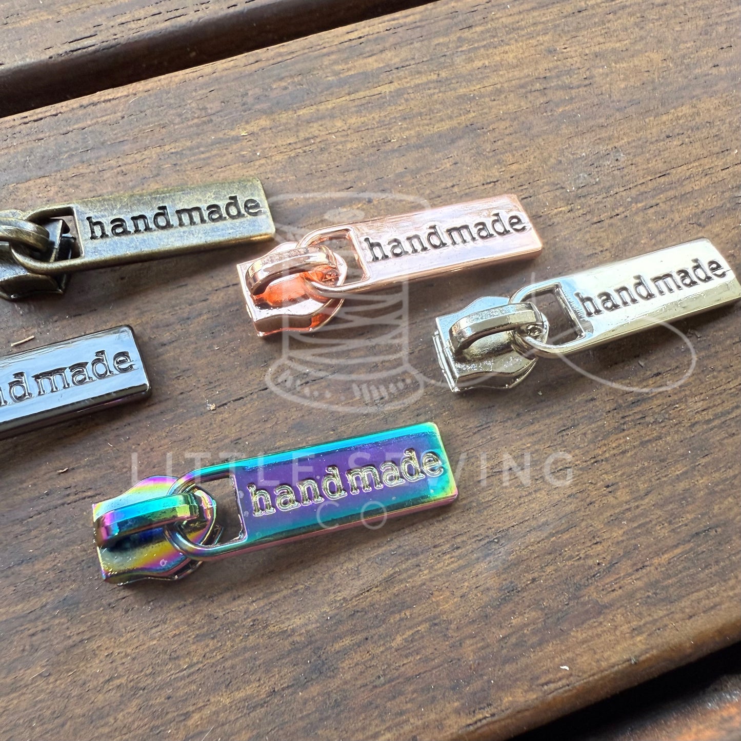 Rectangle Handmade Zipper Pull #5