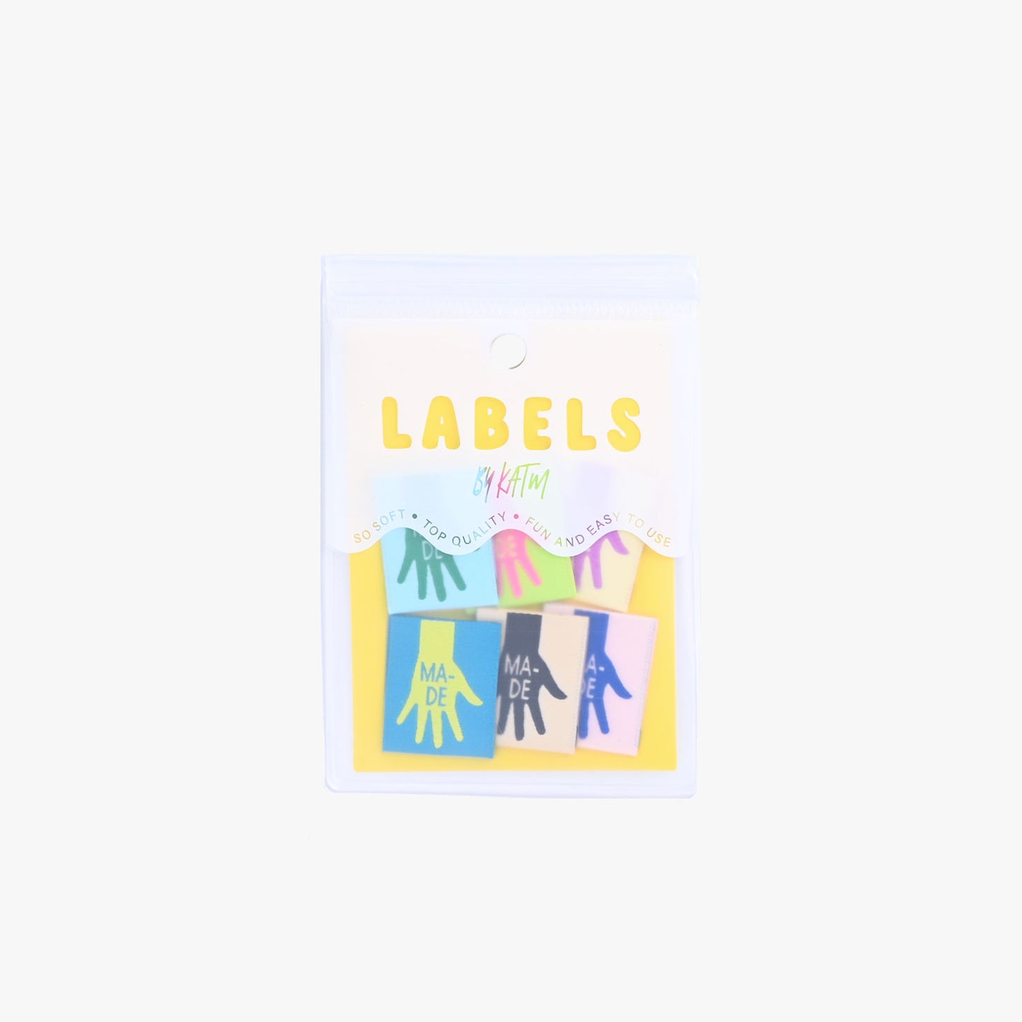 KATM Labels - Made - 6 Sew-in Labels