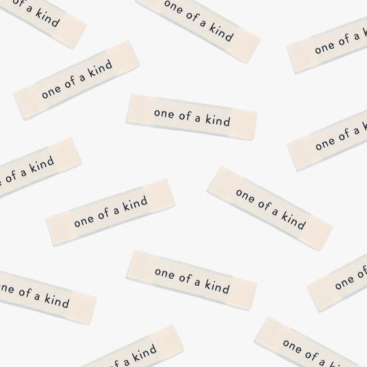 KATM Labels - One of a Kind - 6 Sew-in Labels