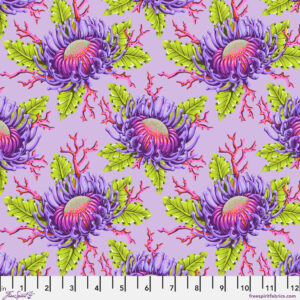 PRE ORDER - Floral Reef - Tula Pink - Friends & Anemones Ultraviolet