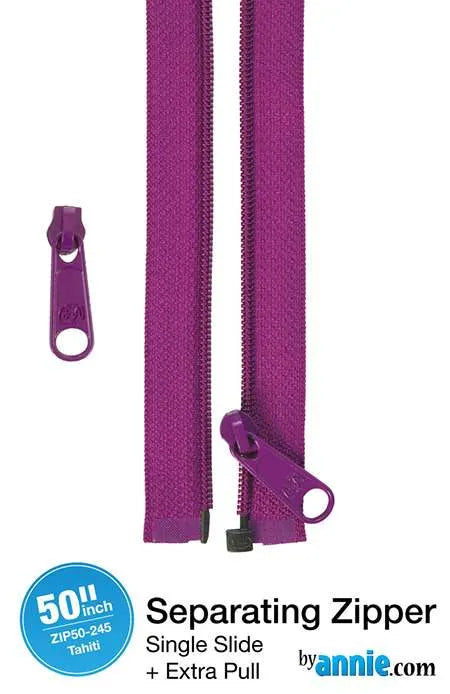By Annie - 50″ Separating Zipper – Tahiti