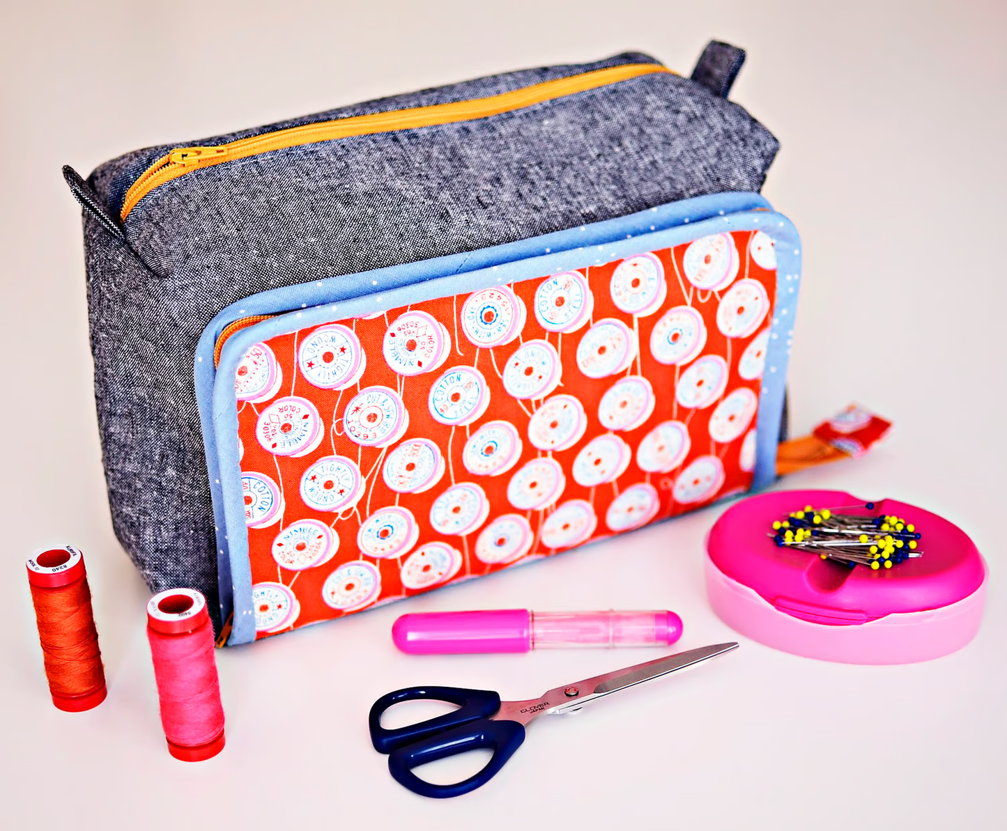 All In One Pouch Paper Pattern by Aneela Hoey