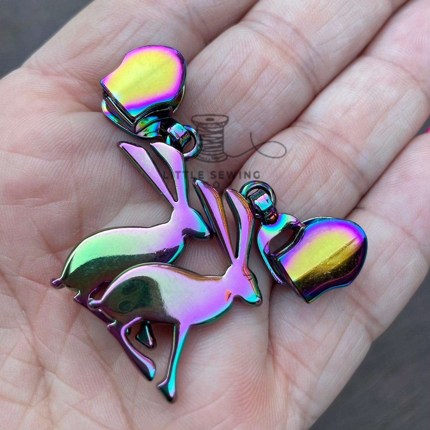 Bunny Zipper Pull #5