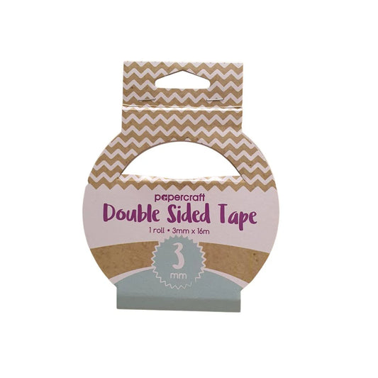 PaperCraft Double Sided Tape 3mm x 16m Roll