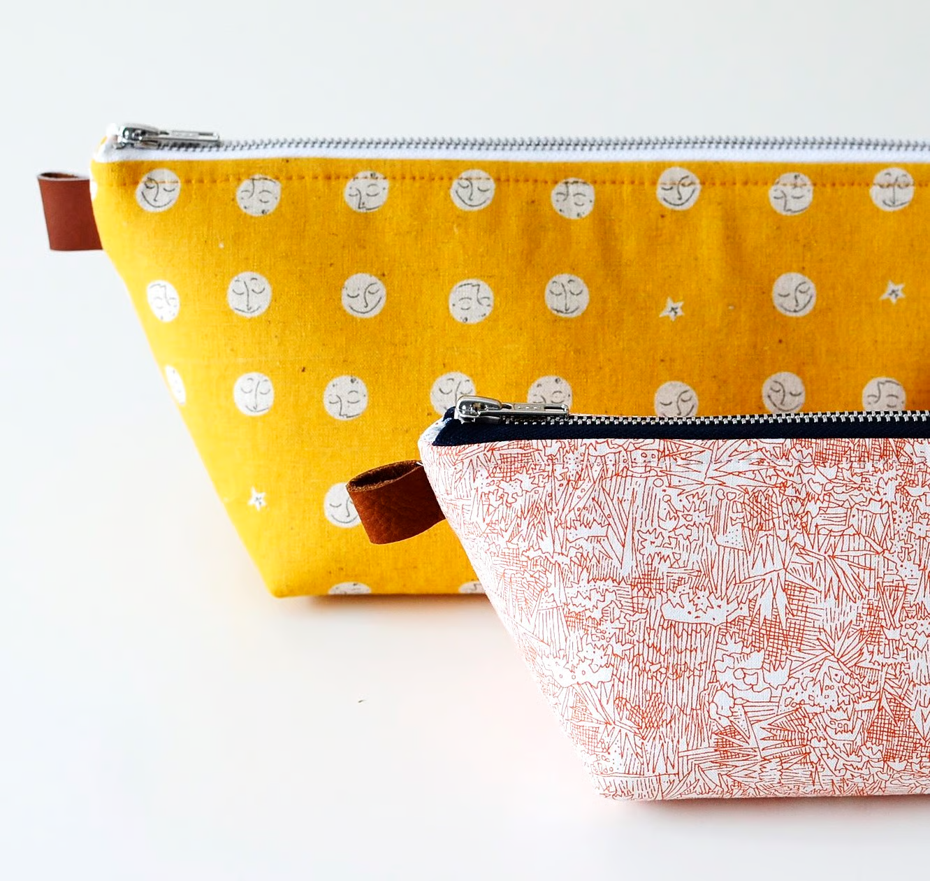 Zippered Basket Pouch Paper Pattern by Aneela Hoey