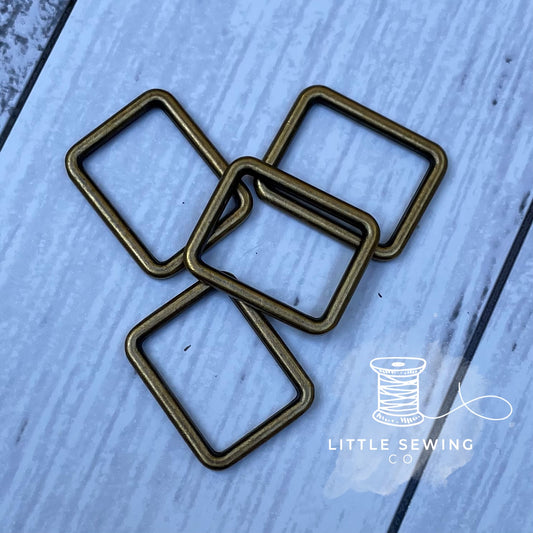 3/4" Rectangle Rings (20mm)