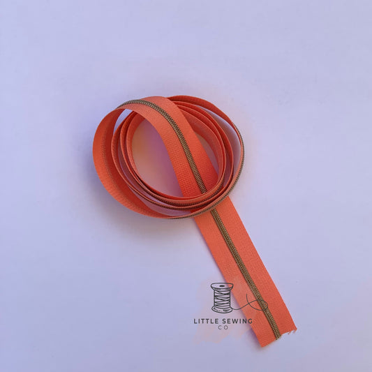 Apricot Zipper Tape #3