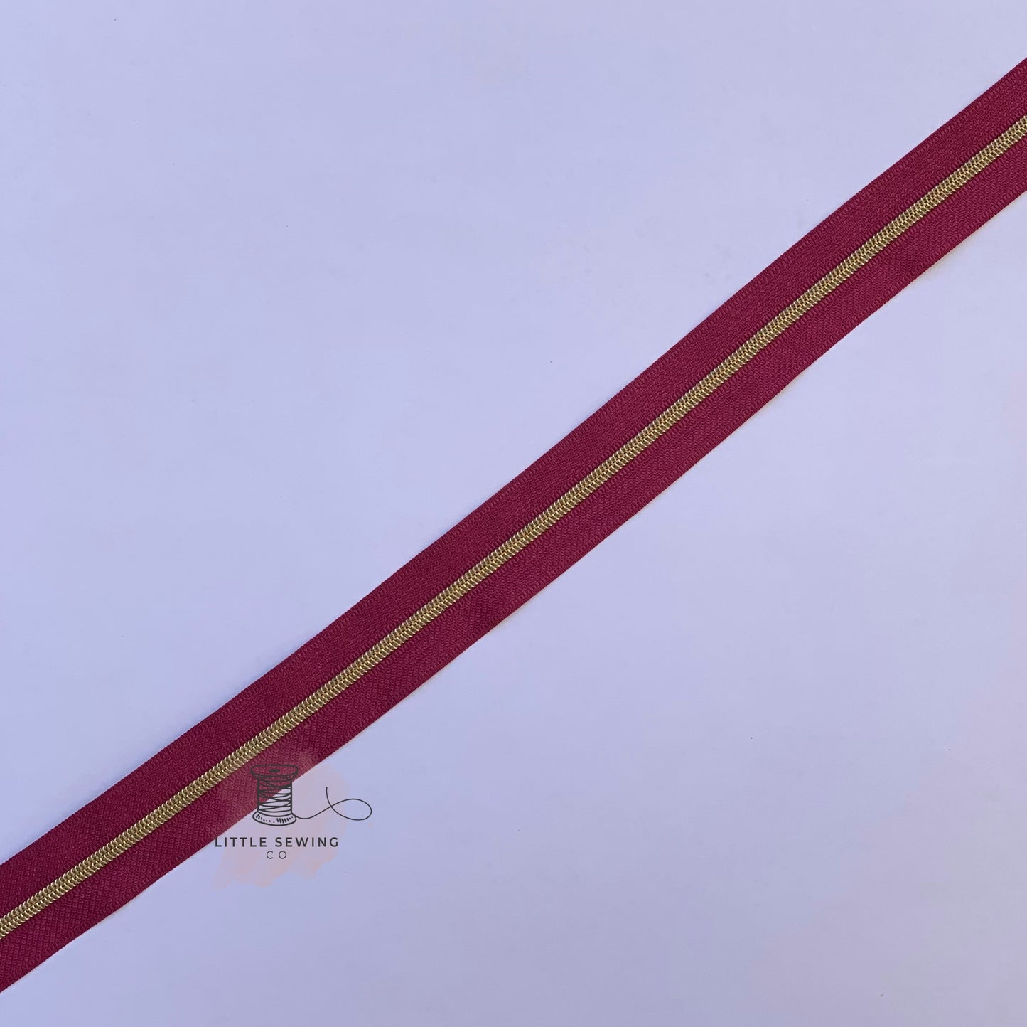 Port Wine Zipper Tape #3