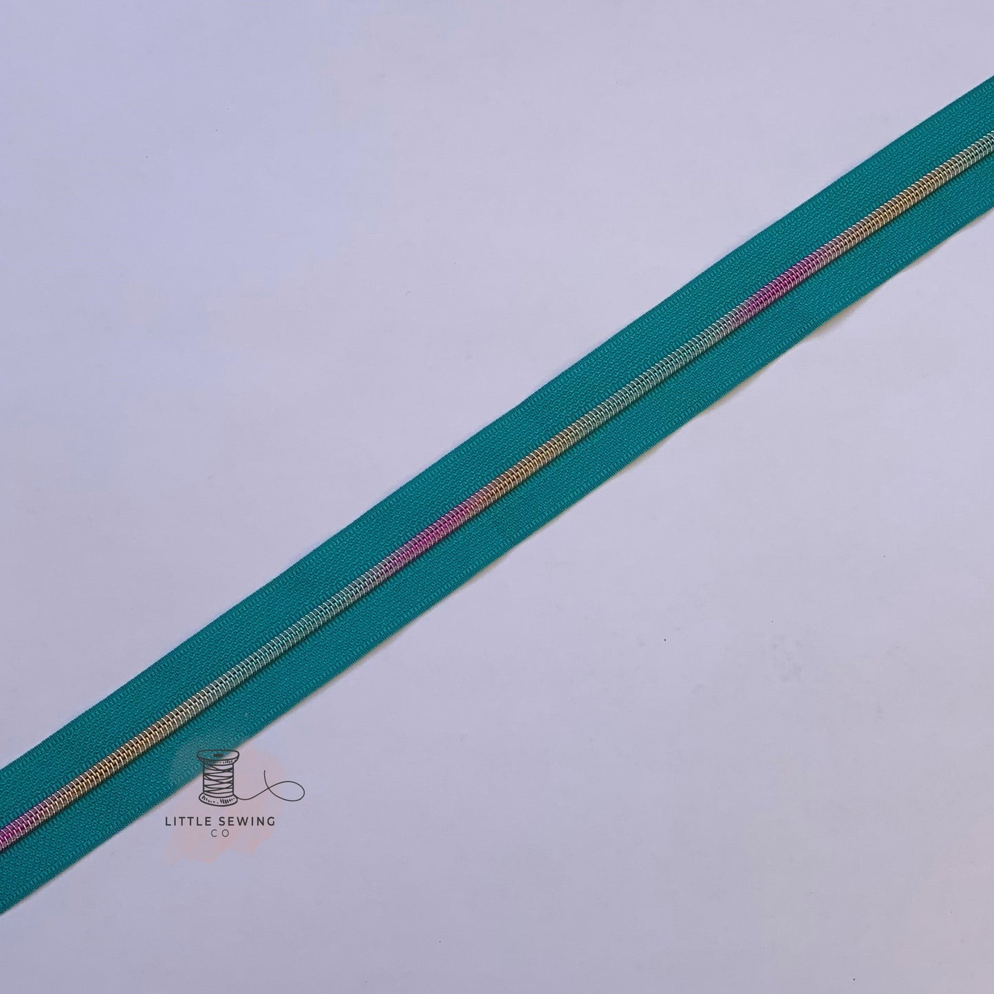 Bondi Blue Zipper Tape #3