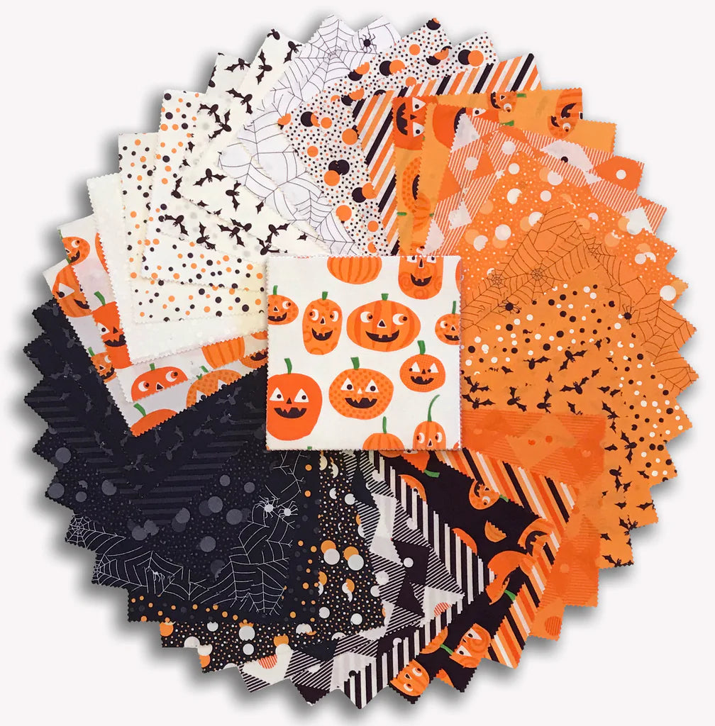 Too Cute to Spook Charm Pack Me & My Sister Designs for Moda Fabrics