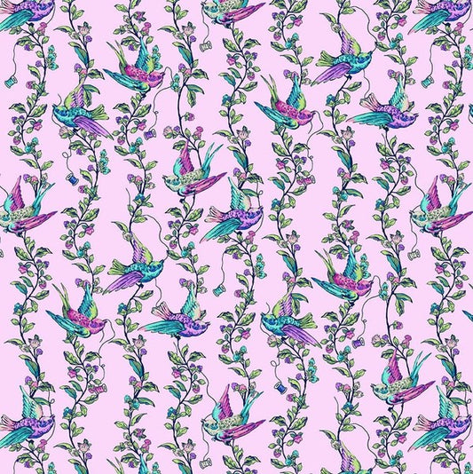 Stag and Thistle - Lilac Multi