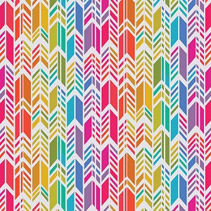 Art Theory by Alison Glass - Rainbow Feather Day