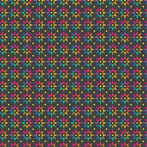 Art Theory by Alison Glass - Rainbow Star Night