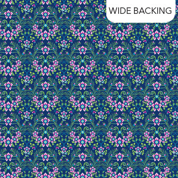 Brett Lewis - Wild - Wide Backing - Enchantment Navy