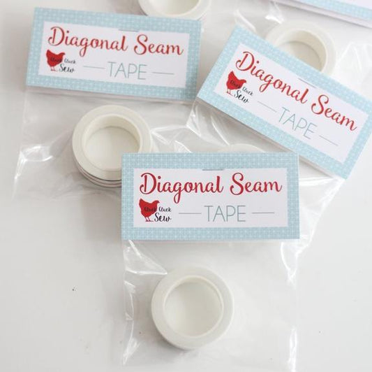 Diagonal Seam Tape by Cluck Cluck Sew