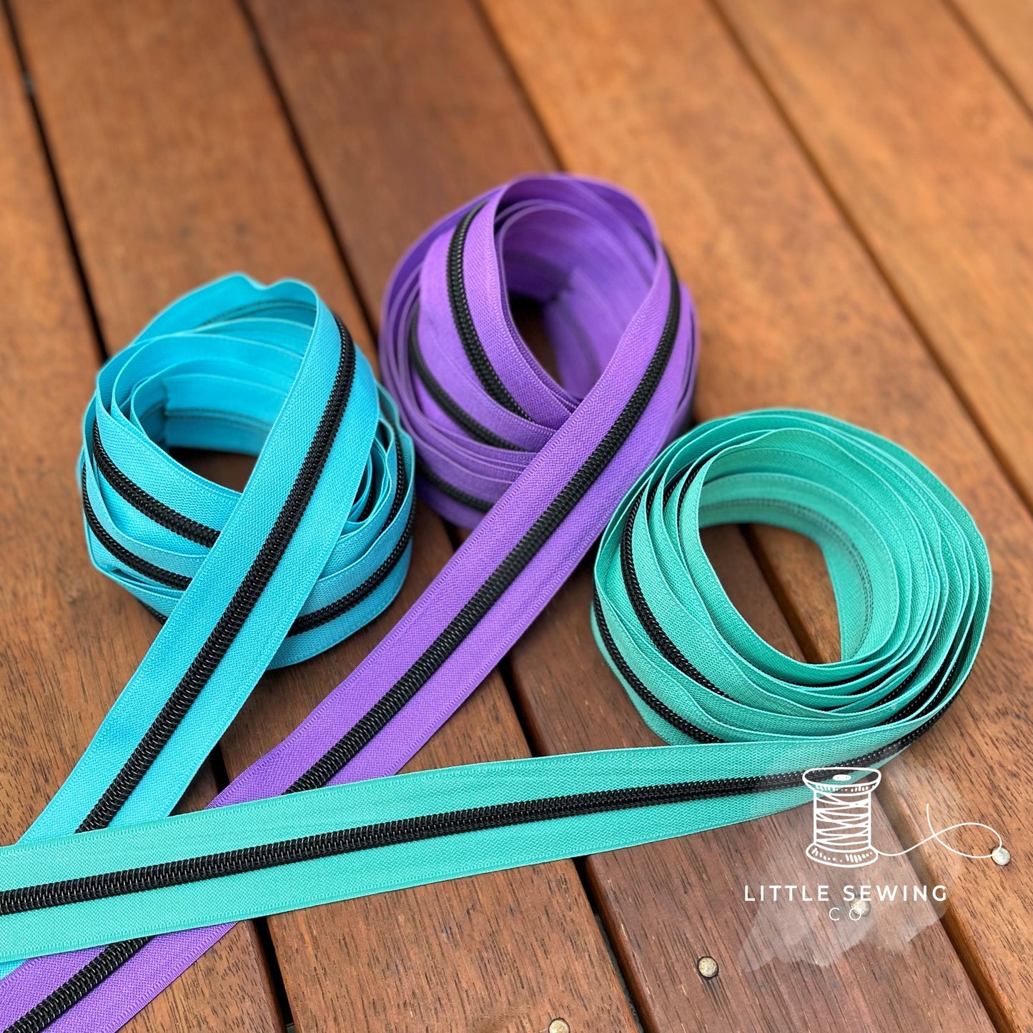 Purple Zipper Tape #5