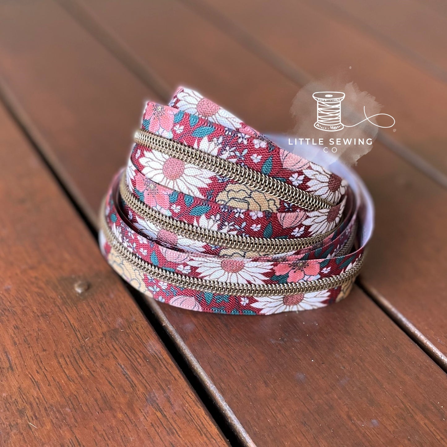 Daises Zipper Tape #5
