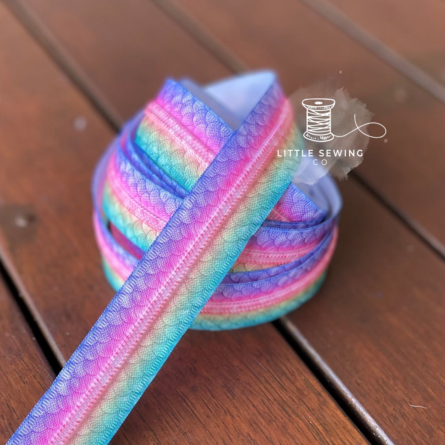 Rainbow Mermaid Zipper Tape #5