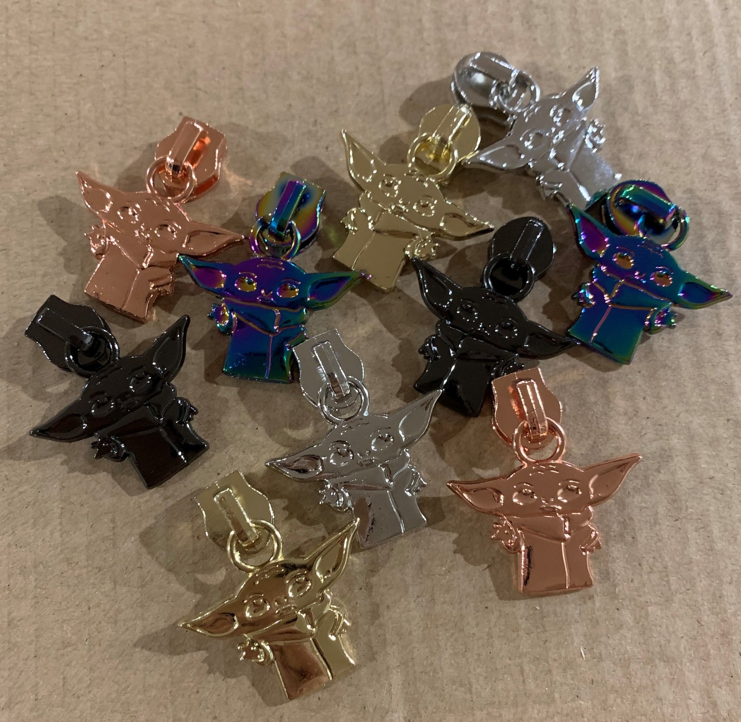 10 x Little Child Zipper Pull #5