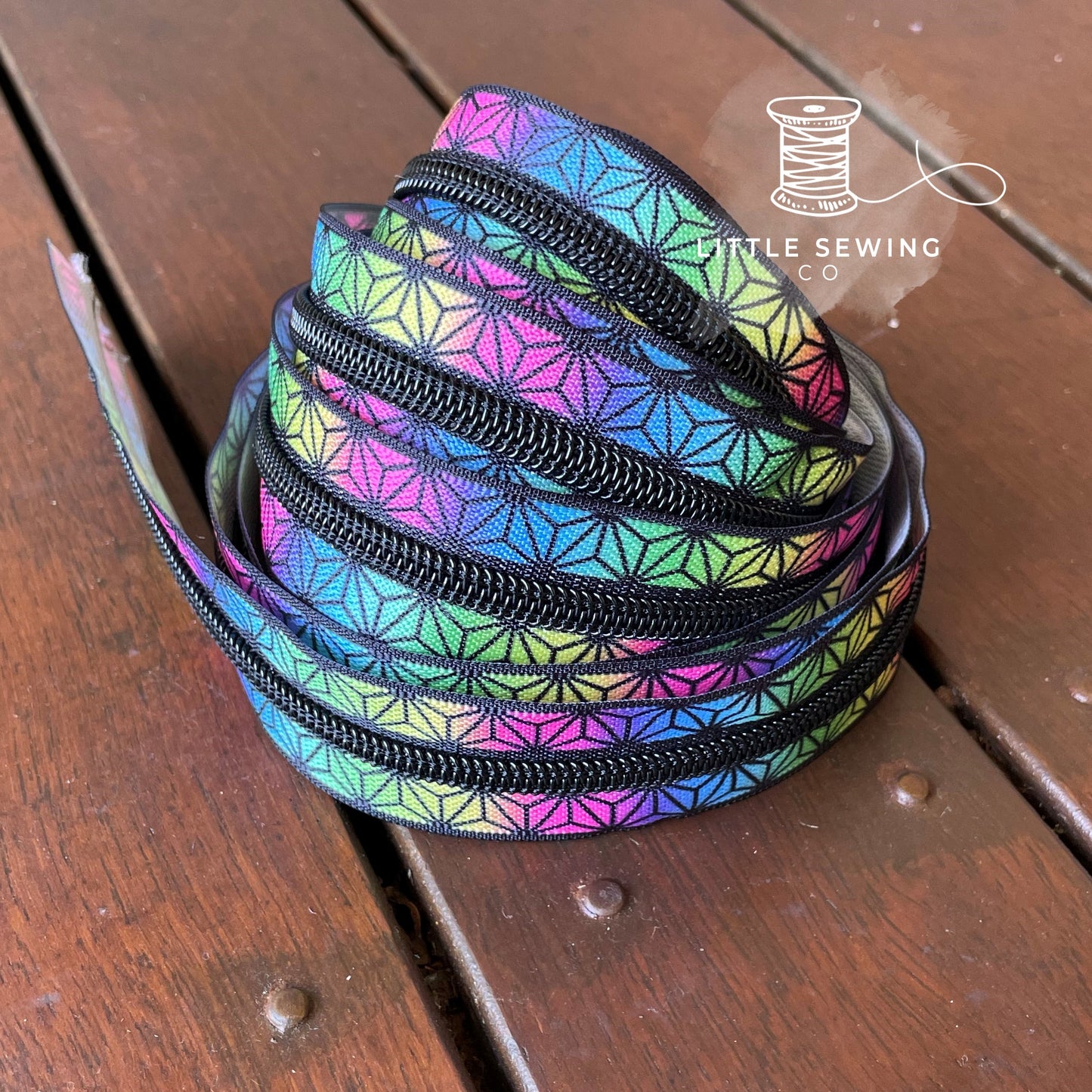 Kaleidoscope Zipper Tape #5