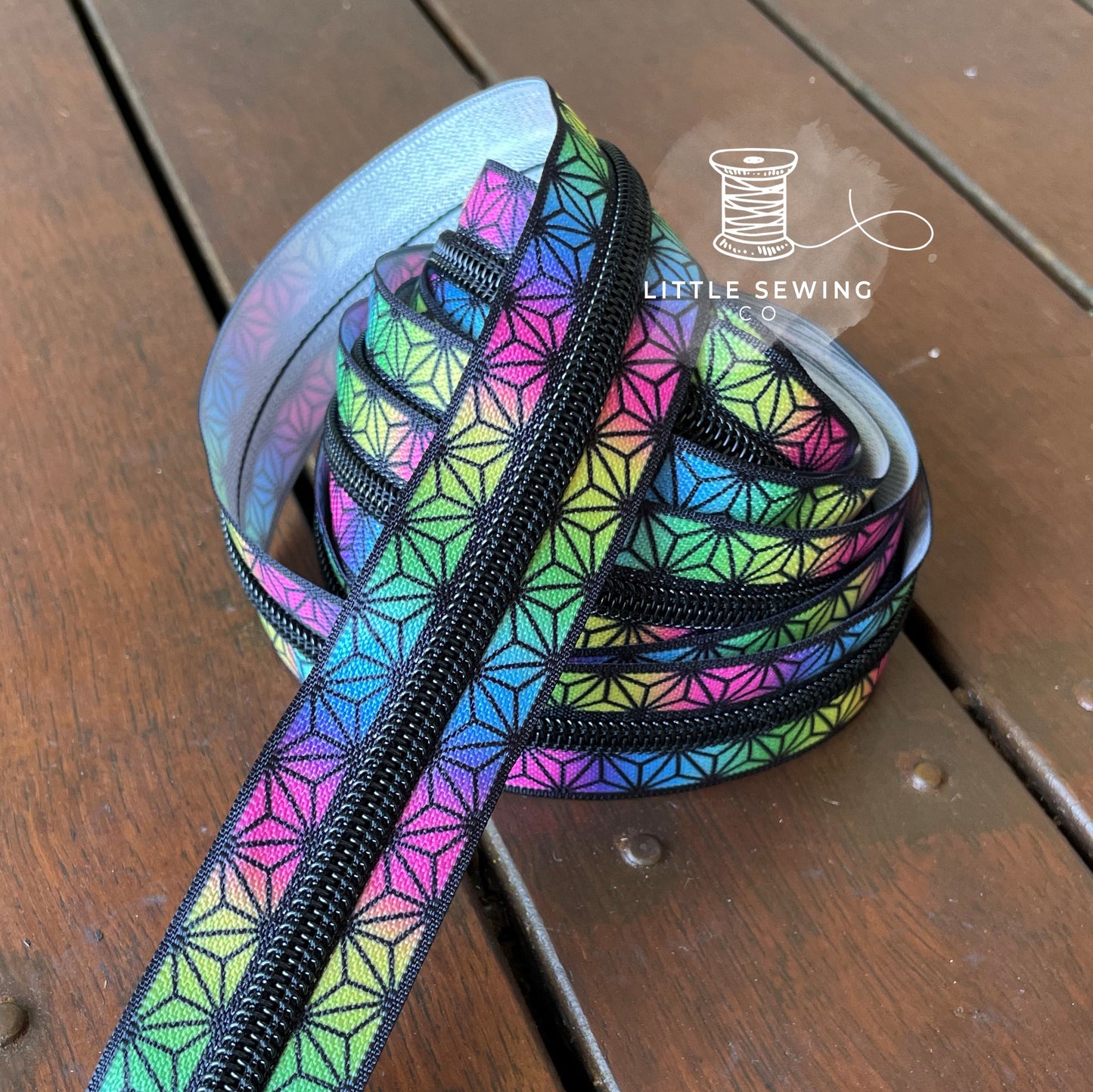 Kaleidoscope Zipper Tape #5
