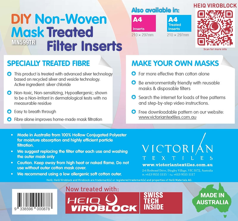 Matilda's Own Antiviral Treated Mask Refills