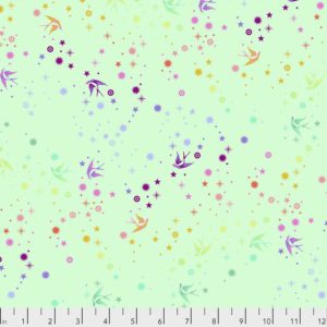 Tula Pink True Colors Fairy Dust in Mint
