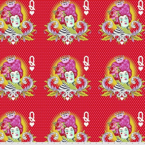 Curiouser & Curiouser by Tula Pink - The Red Queen - Wonder