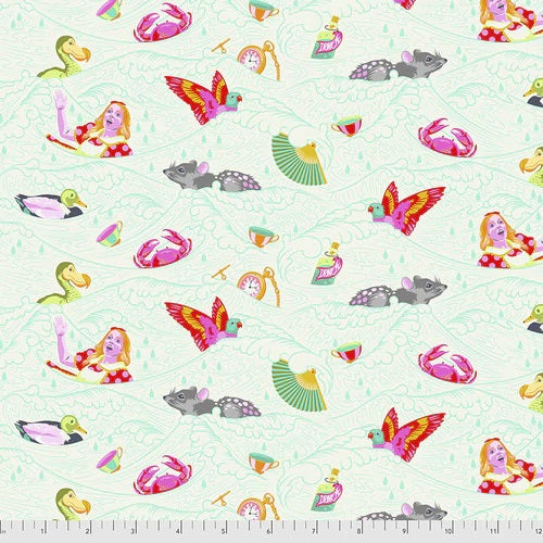 Curiouser & Curiouser by Tula Pink - Sea of Tears - Wonder