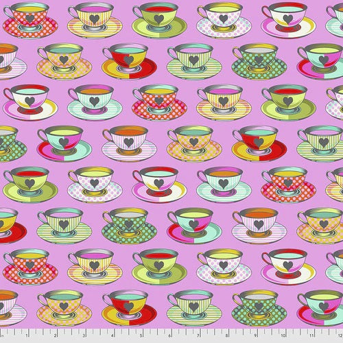 Curiouser & Curiouser by Tula Pink - Tea Time - Wonder