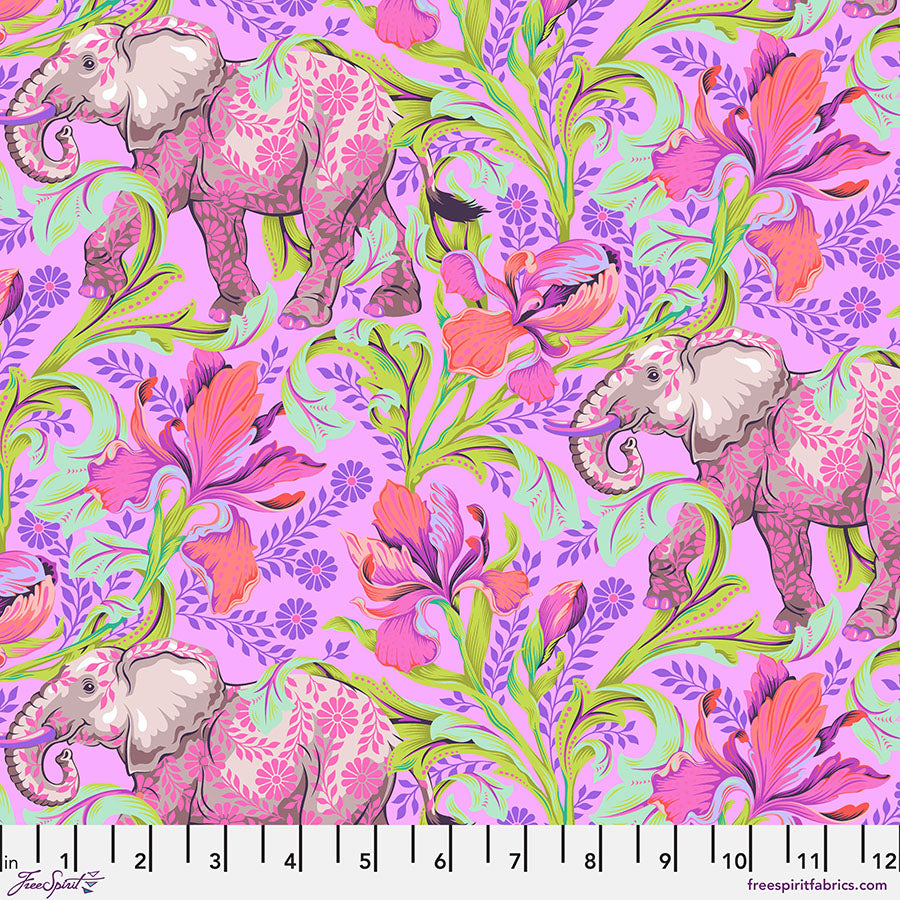Tula Pink Everglow - All Ears - Aura