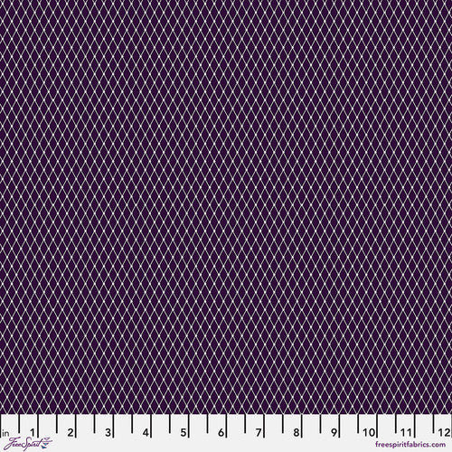 Tula Pink Nightshade Deja Vu - Fishnet - Equinox