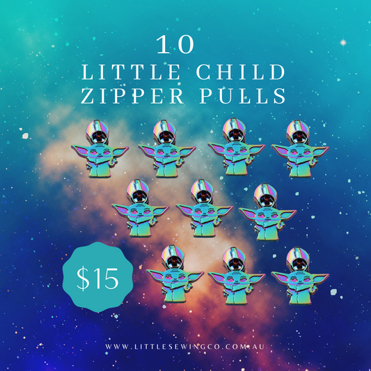 10 x  Little Child Zipper Pull #5