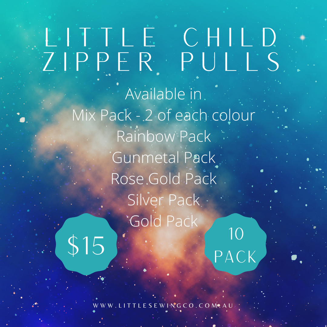 10 x Little Child Zipper Pull #5