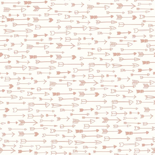 REMNANT - Yes Please Arrows Cream Sparkle - 5.55m
