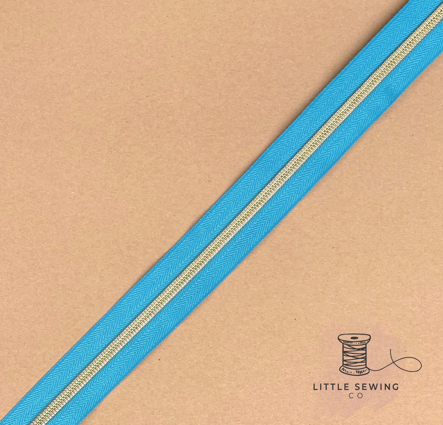 Blue Zipper Tape #5