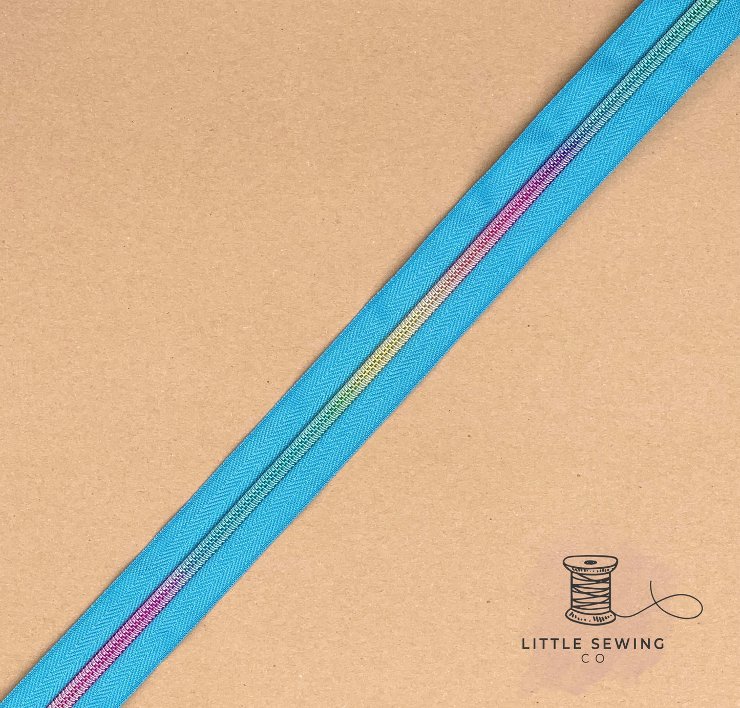 Blue Zipper Tape #5