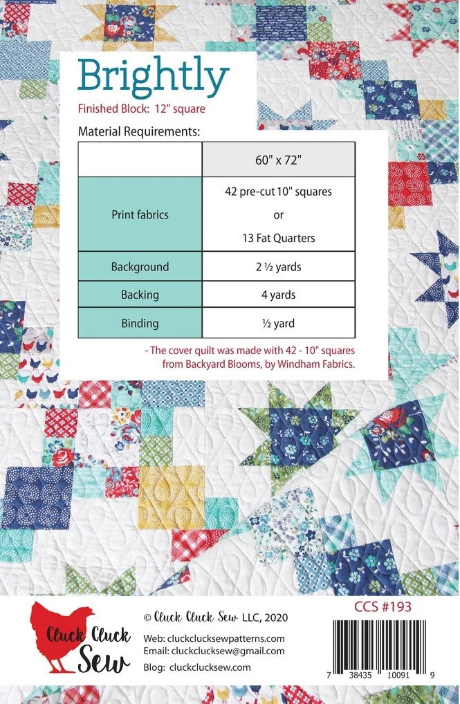 Brightly #193 Pattern by Cluck Cluck Sew