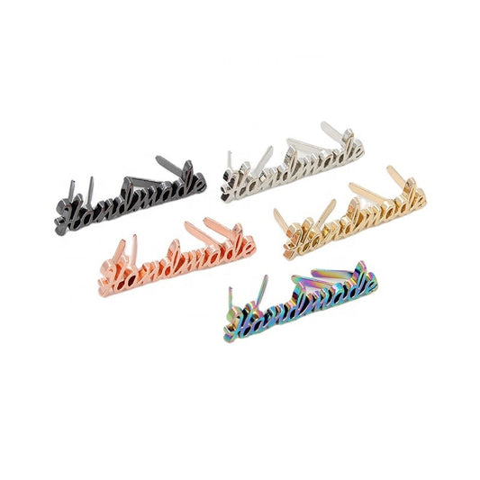 Handmade Metal Labels