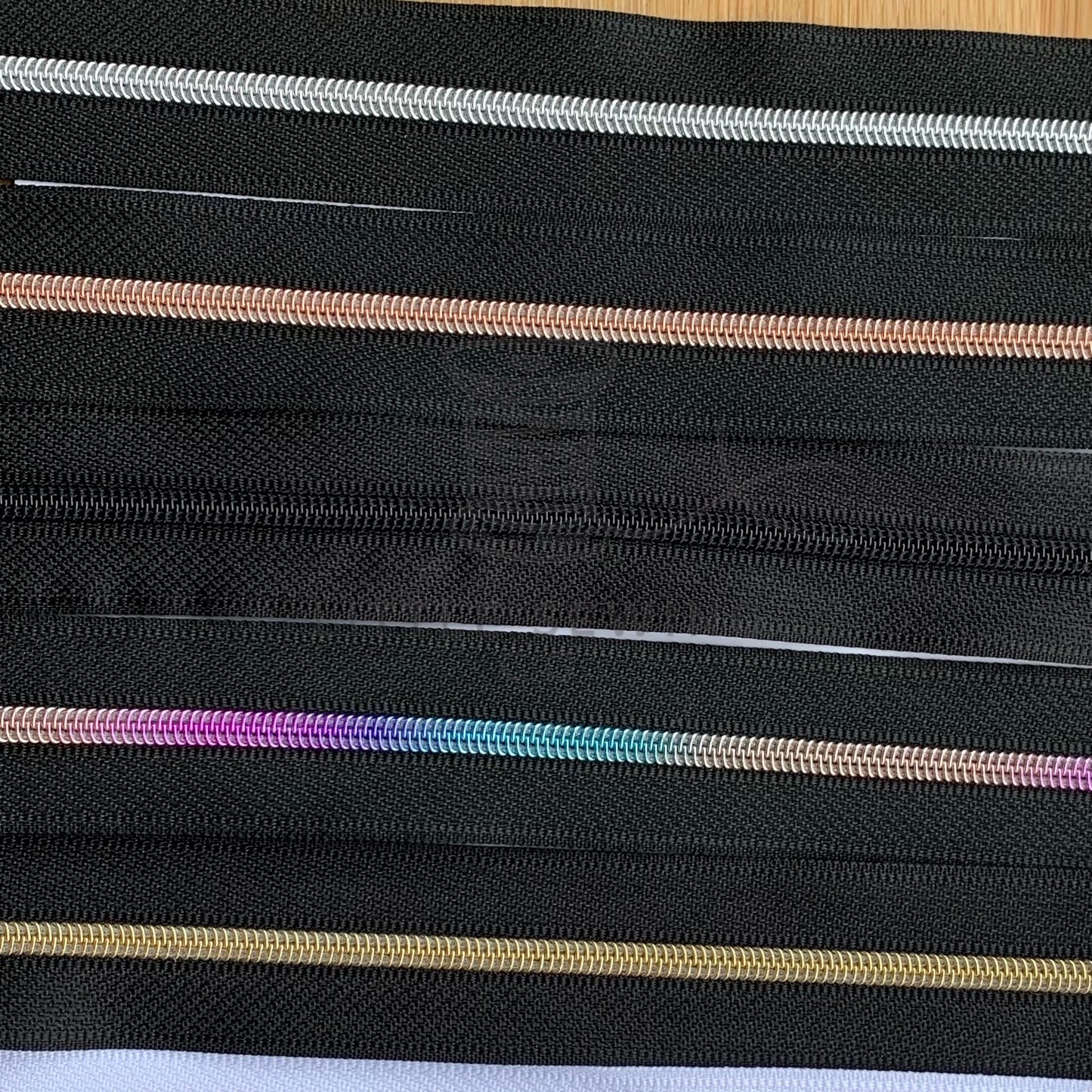 Black Zipper Tape #3