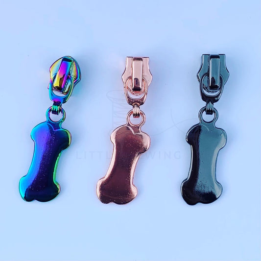 Get a Bone Zipper Pull