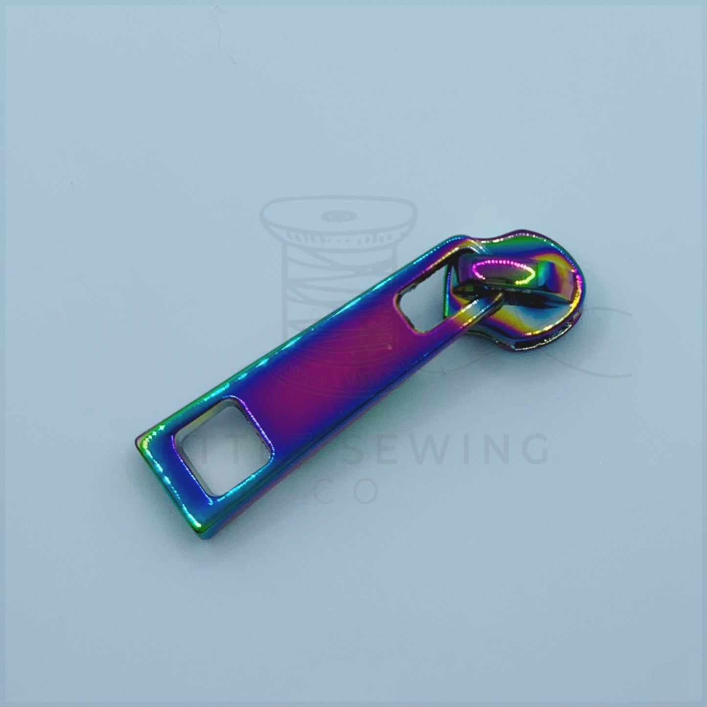 Long John Square #5 Zipper Pull