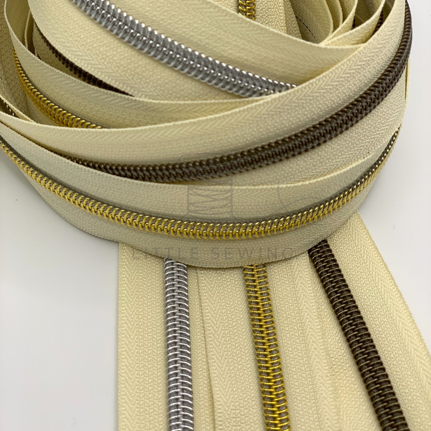 Cream Zipper Tape #5