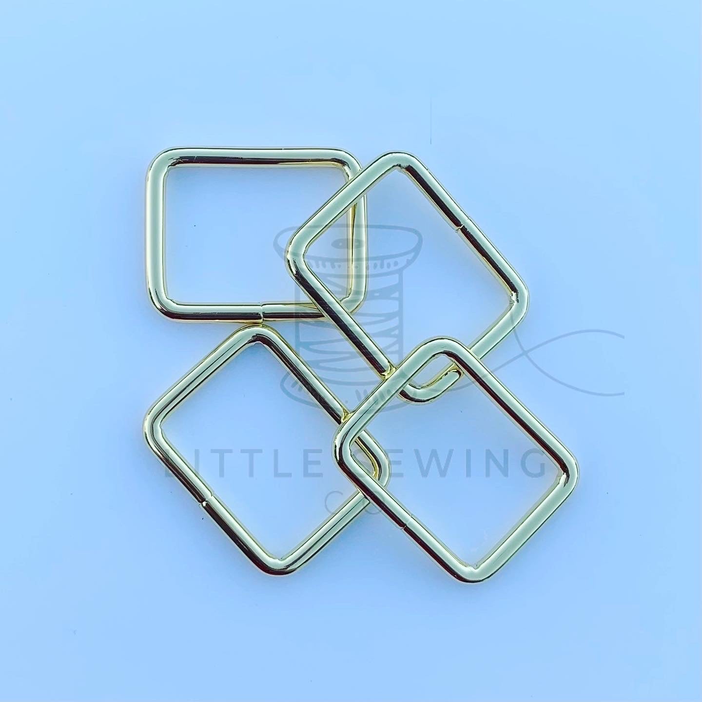 1" Rectangle Rings (25mm)