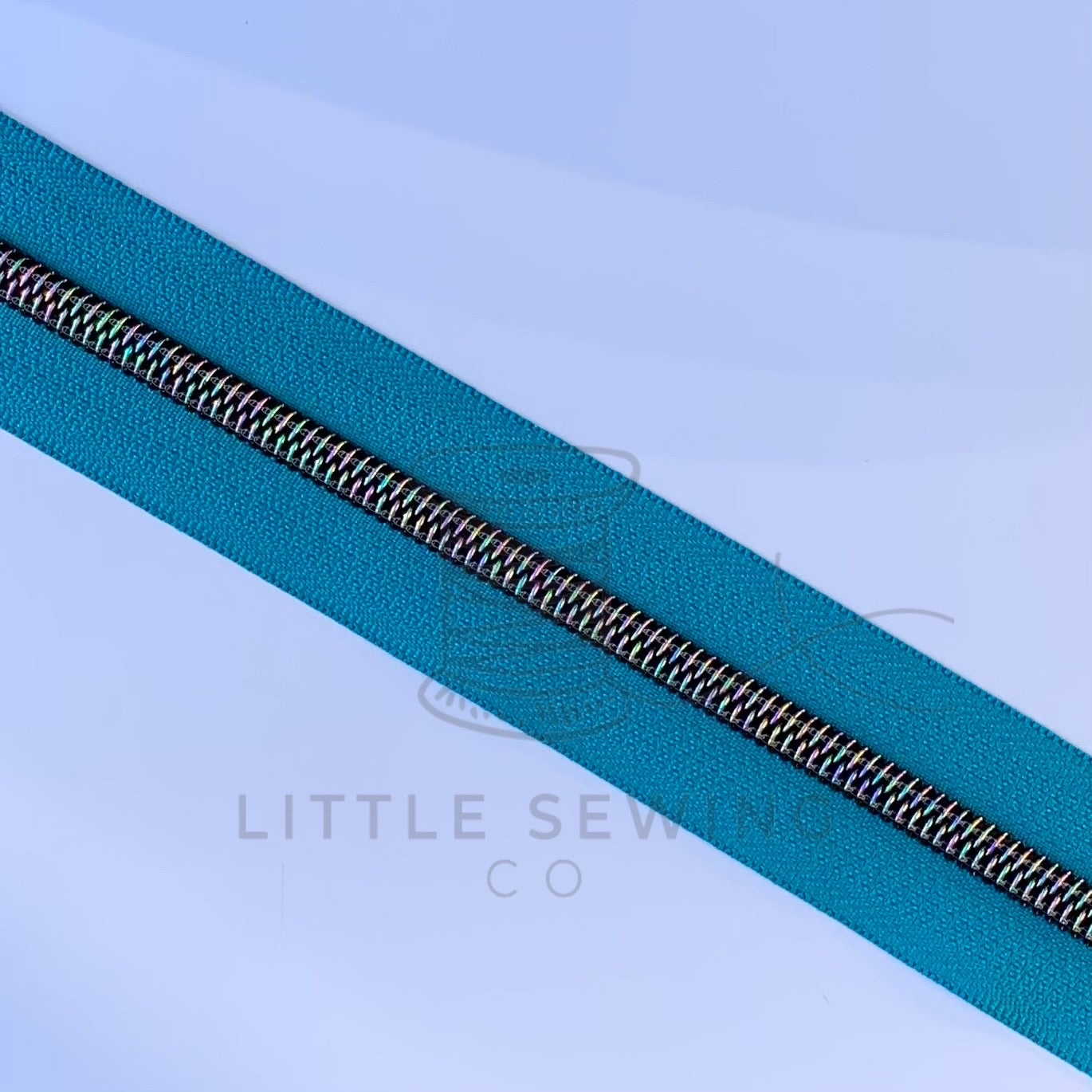 Turquoise Zipper Tape #5