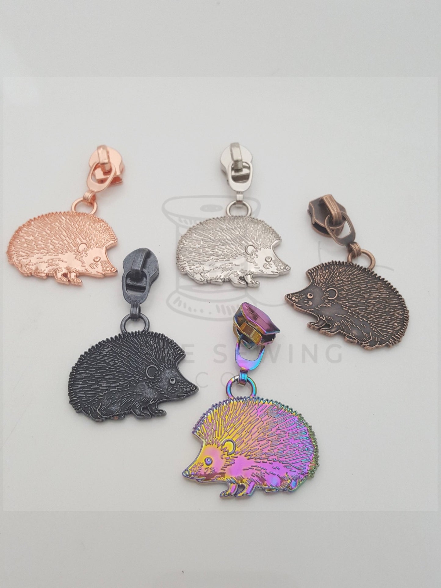 Hedgehog #5 Zipper Pull